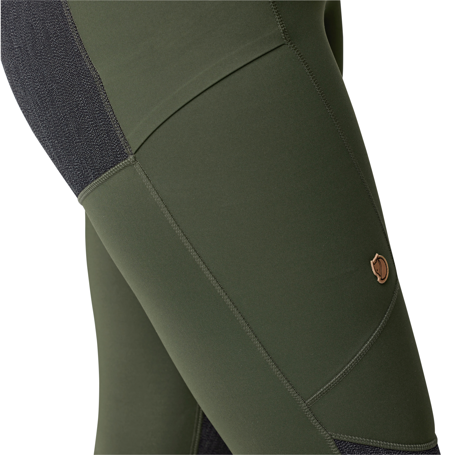 Fjäll Räven Damen Abisko Trekking Tights (Deep Forest) 