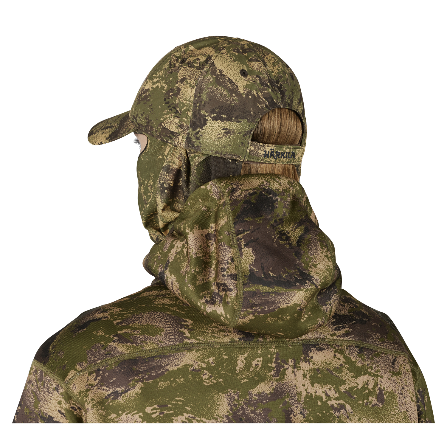 Härkila Unisex Cap mit Mesh Deer Stalker Camo 