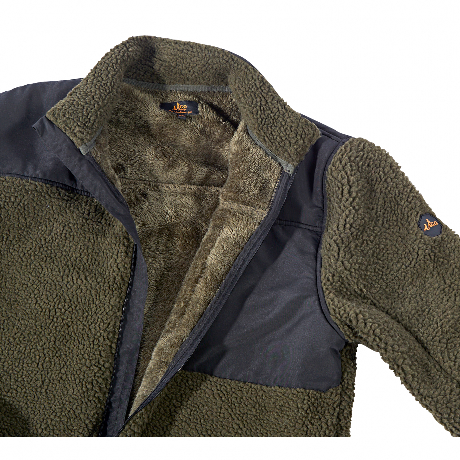 il Lago Basic Herren Faserpelzjacke Kanada 