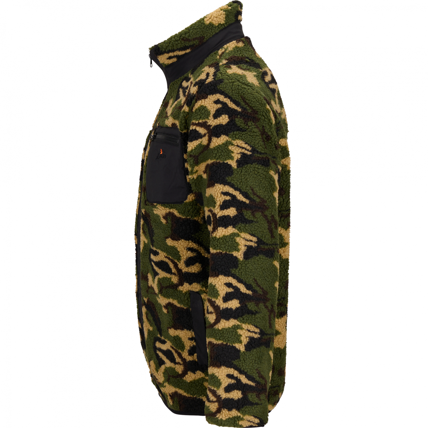 il Lago Prestige Fleecejacke Holzfäller Herren (Grün/Braun) günstig kaufen | Askari -Shop