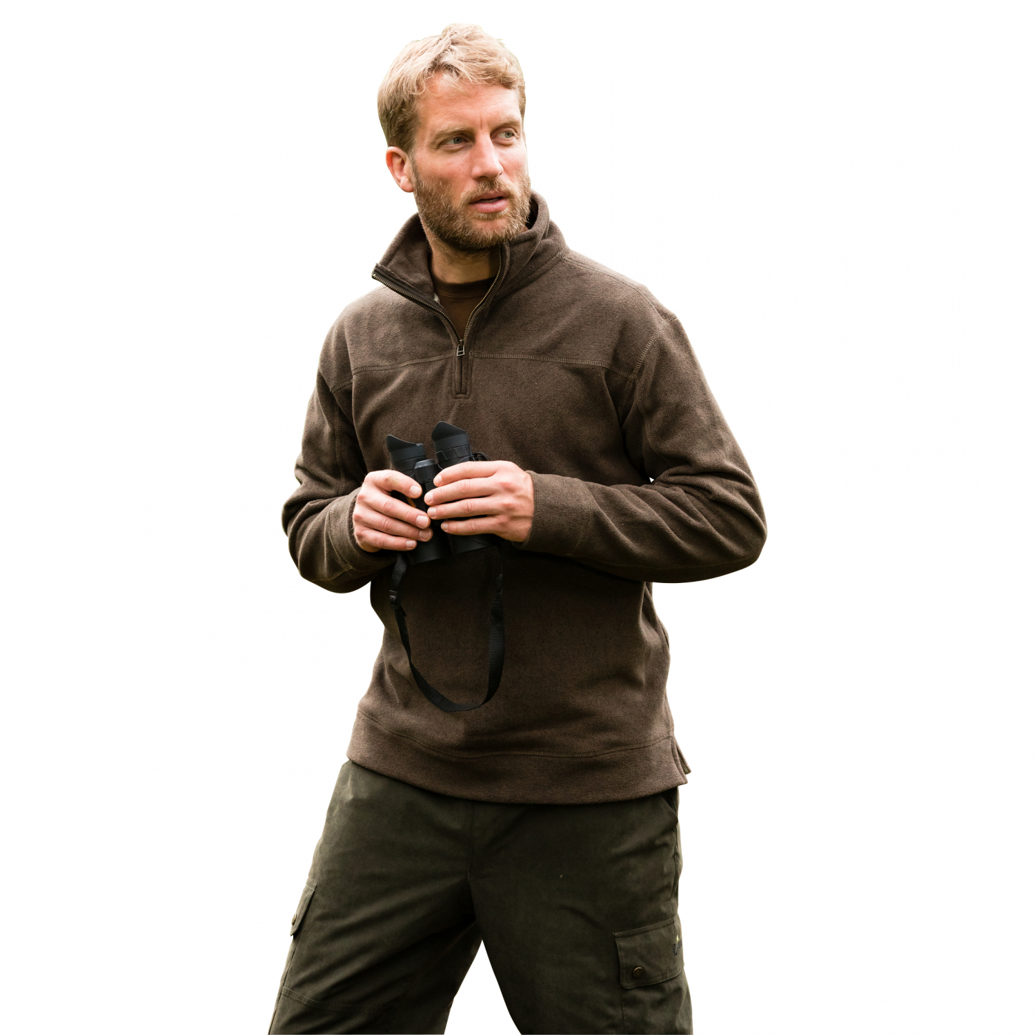 il Lago Prestige Herren Fleece Pullover Hunter 