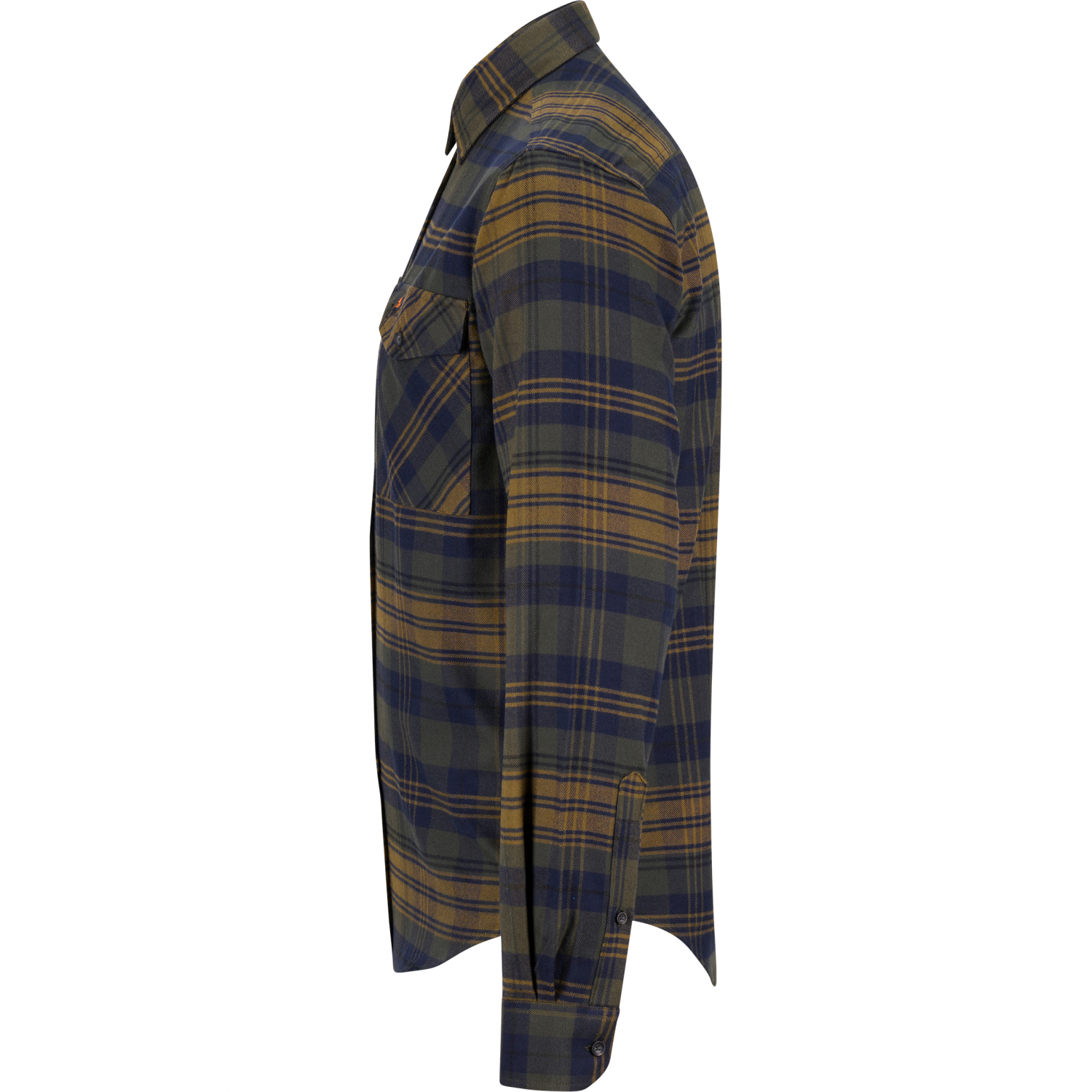 il Lago Prestige Herren Outdoor Flanell-Hemd Torben 