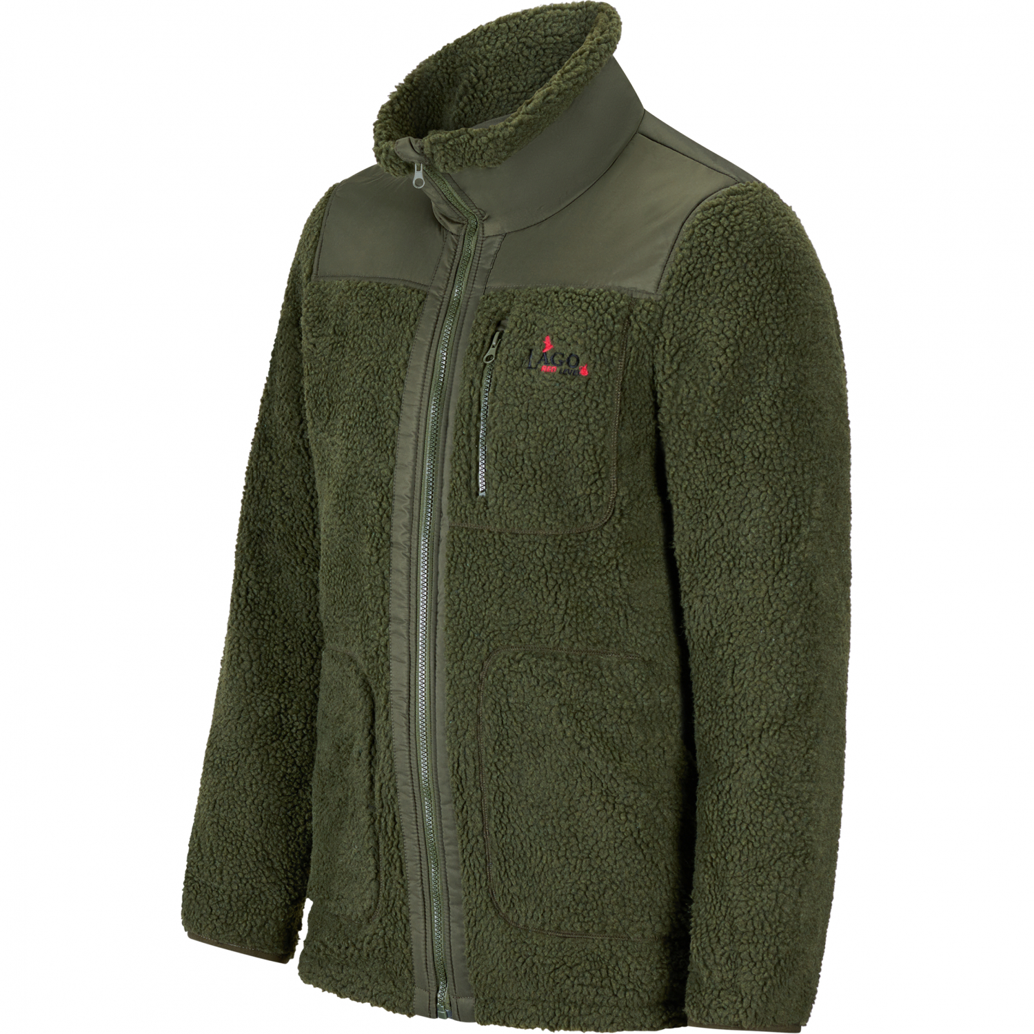 il Lago Red Level Herren Beheizte Faserpelzjacke York 