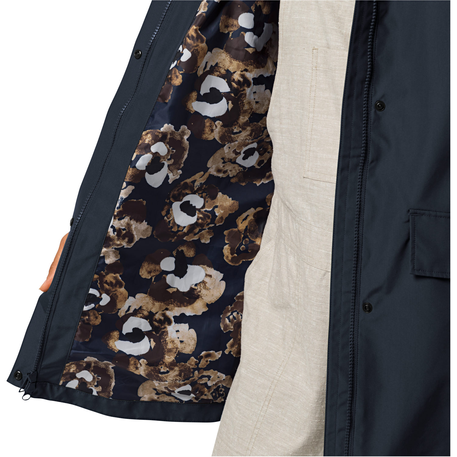 Jack Wolfskin Damen Jacke Cape York Paradise Coat (night blue) 
