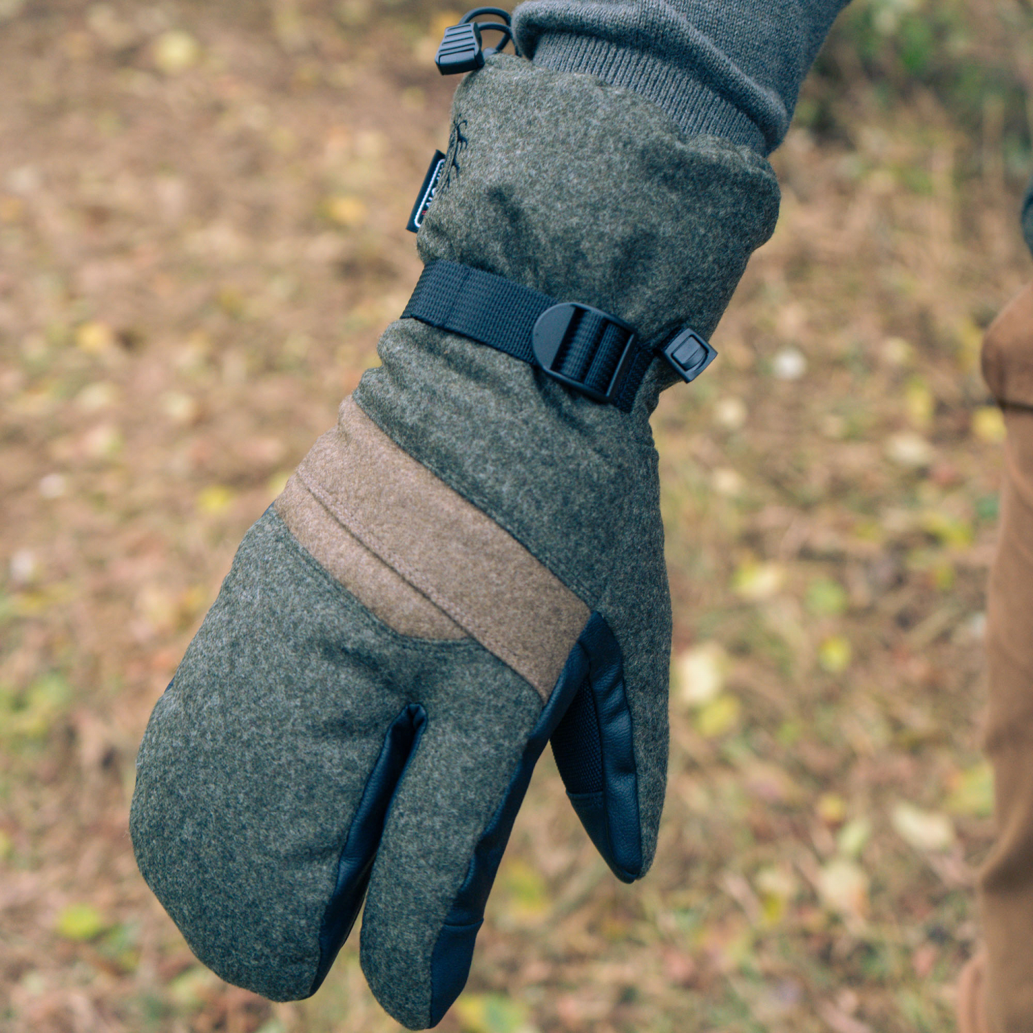 Ostermayer Jagd Unisex 3-Finger Handschuhe 