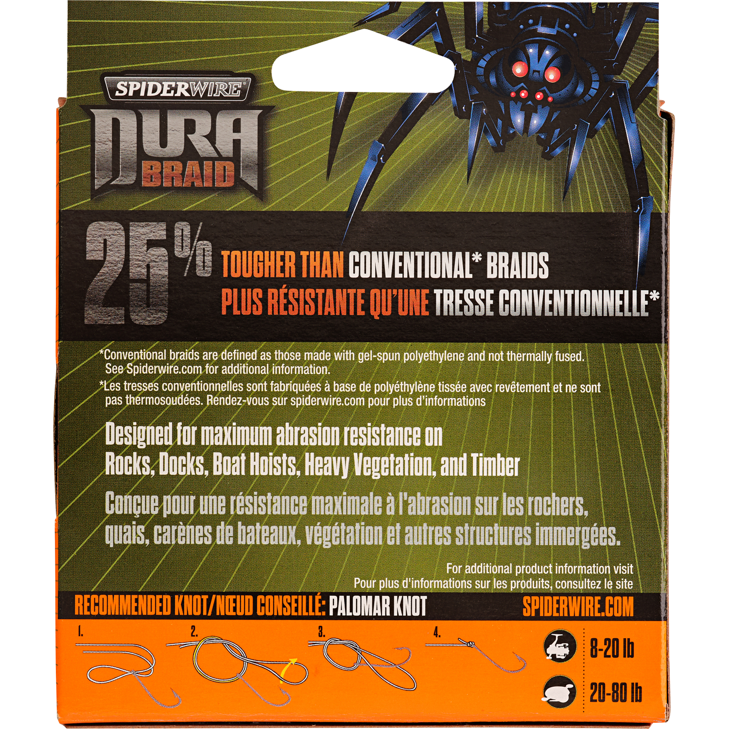 Spiderwire Angelschnur Dura Braid (275 m) 