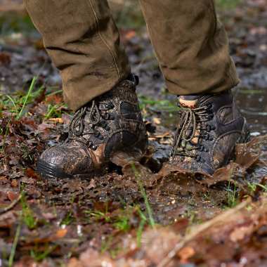 Almwalker Outdoorboots Deep Forest Herren (Camouflage)