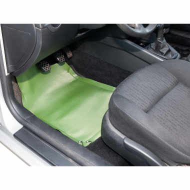 Als Set: Rollbare EVA-Fußmatte Fahrersitz + Beifahrersitz