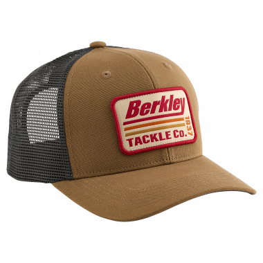 Berkley Striper Trucker Cap (Olive Khaki)