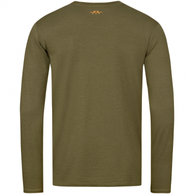 Blaser Base 160 Merino Langarm Hemd Herren (Dunkel Oliv)