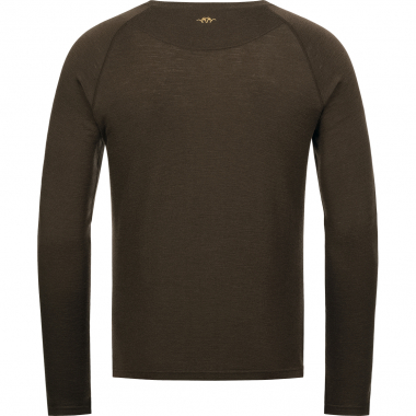 Blaser Merino Base Layer Roundneck Jonar Herren (Dunkelbraun)
