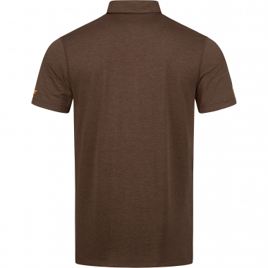 Blaser Poloshirt Competition Herren (Dunkelbraun)
