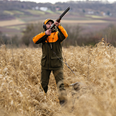 Blaser Striker Jacke (olive/orange)
