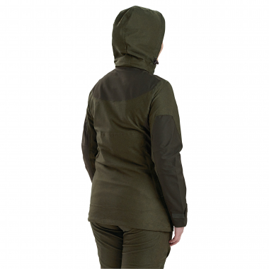 Deerhunter Damen Lady Chasse Jacke Damen (Olive Night Melange)