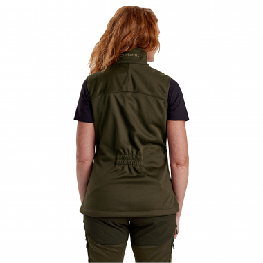 Deerhunter Lady Excape Softshell Weste Damen (Art Green)