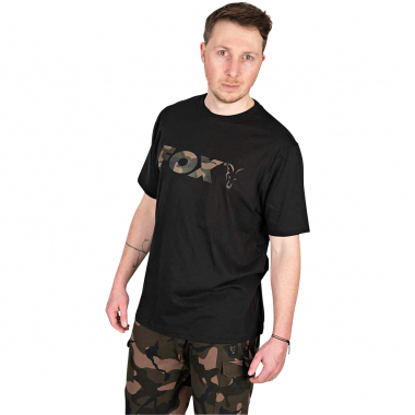 Fox Logo T-Shirt Herren (Black Camo)