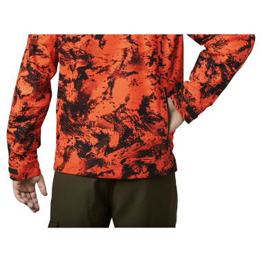 Härkila Wildboar Pro Camo Hws Outdoorjacke Herren (AXIS MSP®Orange Blaze)