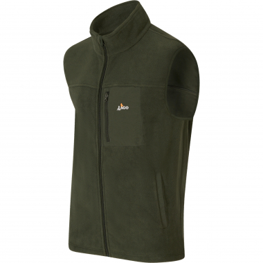 Il Lago 3er Set Fleecejacke, Fleecetroyer, Fleeceweste Herren (Oliv)