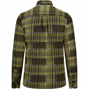 Il Lago Fleece Holzfällerhemd Vall Herren (Oliv)