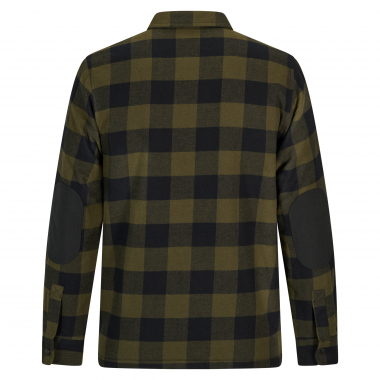 Il Lago Hemd Boreal Check Herren (Oliv/Schwarz)