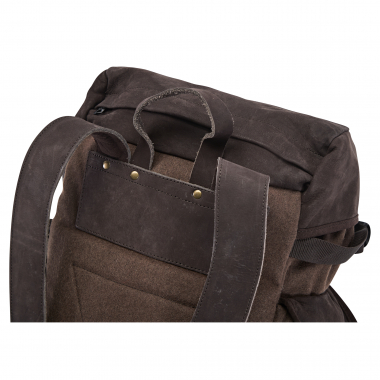 il Lago Passion Loden/Leder Rucksack Gigax