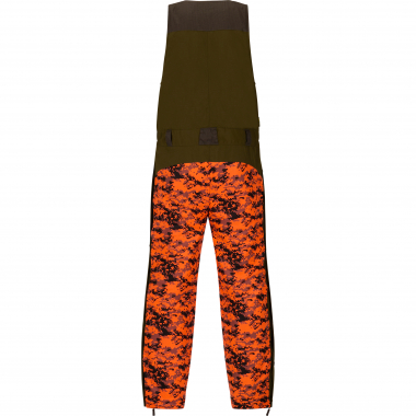 il Lago Prestige Drückjagd-Latzhose Keiler Pro Herren (Oliv/Orange Camouflage)
