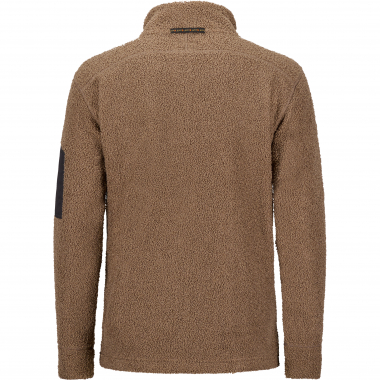 il Lago Prestige Teddyfleece-Jacke Tammo Herren (Braun/Schwarz)