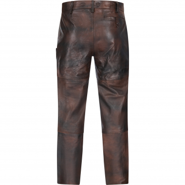 il Lago Prestige Ziegenlederhose Herren (Braun)
