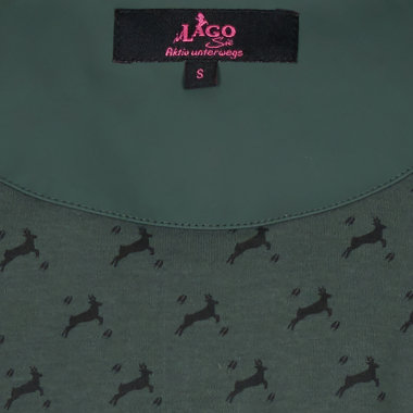 il Lago Sie Damen Ultrasoft Regenjacke Hirschlein