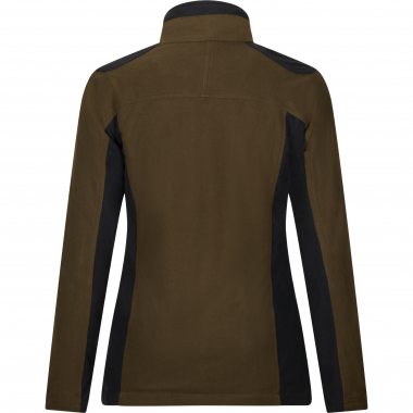 il Lago Sie Funktions-Fleecejacke Avalanche Damen (Dunkeloliv/Schwarz)