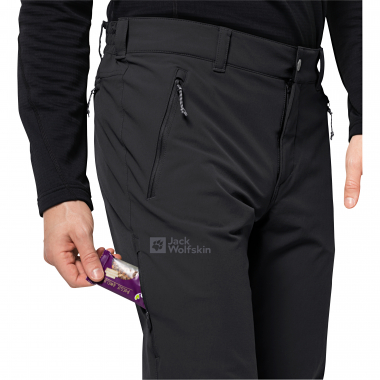 Jack Wolfskin Herren Activate Xt Pants M Herren (Black)