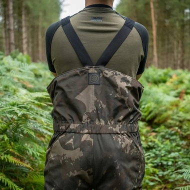 Nash Unisex Zero Tolerance Helluva Waterproof Bib and Brace Camo