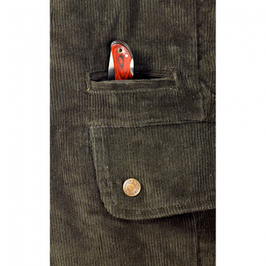 Percussion Unisex Cordsamt-Keilhose