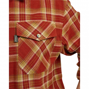 Pinewood Härjedalen Shirt Herren (Terracotta/D.Sand)