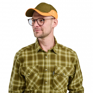 Pinewood Herren Flanell Hemd Härjedalen (Oliv)