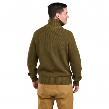 Pinewood Herren Strick Sweater Philip (Olive Green)