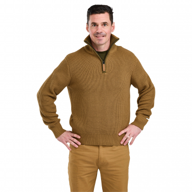 Pinewood Herren Strick Sweater Philip (Sandstone)