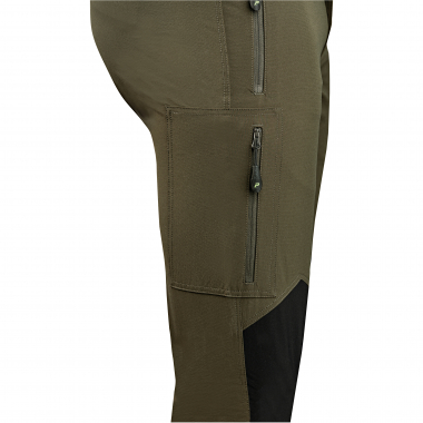 PSS X-treme Stretch Outdoorhose Herren (Grün/Schwarz)