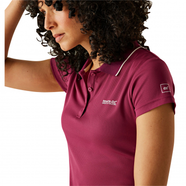 Regatta Damen Maverick V Polo-Shirt (Violett)