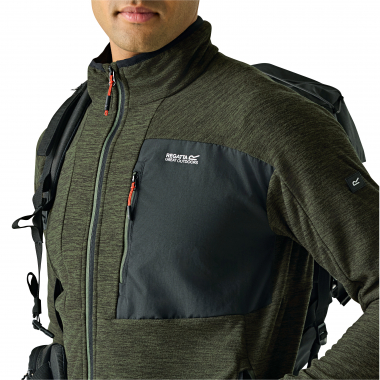 Regatta Scaris Strickfleecejacke Herren (Dark Khaki)