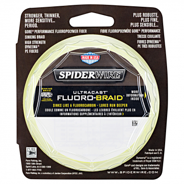 Spiderwire Ultracast Fluorobraid (Yellow)