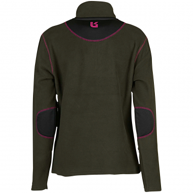 Univers Fleecepullover mit Rollkragen