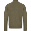 Blaser Herren Woll Halfzip Sweater - oliv Oliv