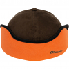 Blaser Suede Blaze Orange Insulated Kappe, mit Ohrenwärmern (Dunkelbraun) 
