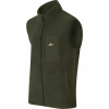 Il Lago 3er Set Fleecejacke, Fleecetroyer, Fleeceweste Herren (Oliv) 