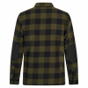Il Lago Hemd Boreal Check Herren (Oliv/Schwarz) 