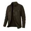Il Lago Lodenhemd Forest Core Herren (Oliv/Braun) 