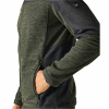 Regatta Highton Midlayer Fleece Herren (Dark Khaki/Black) 