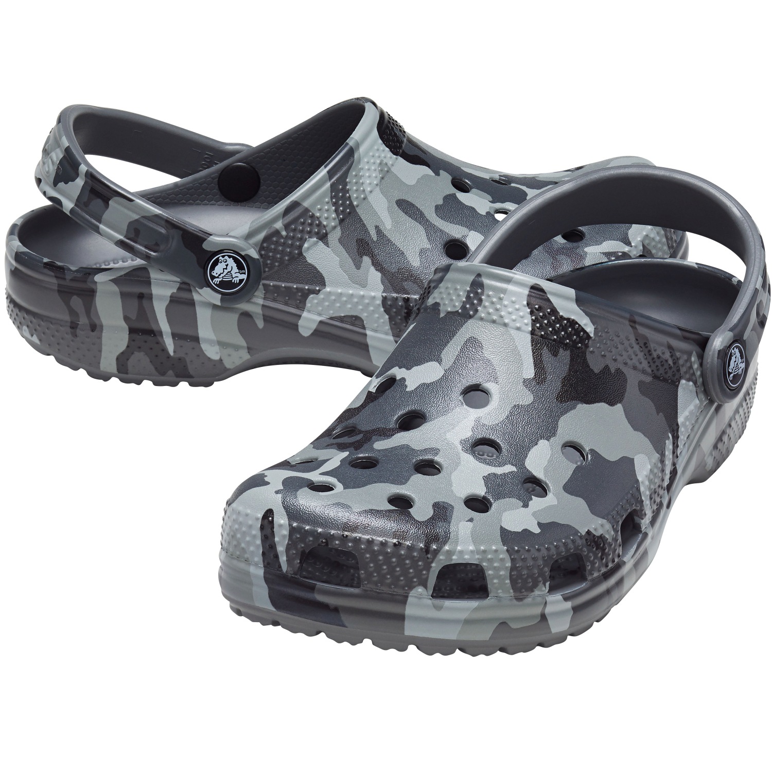 Crocs Unisex Classic printed (camou/grau) 