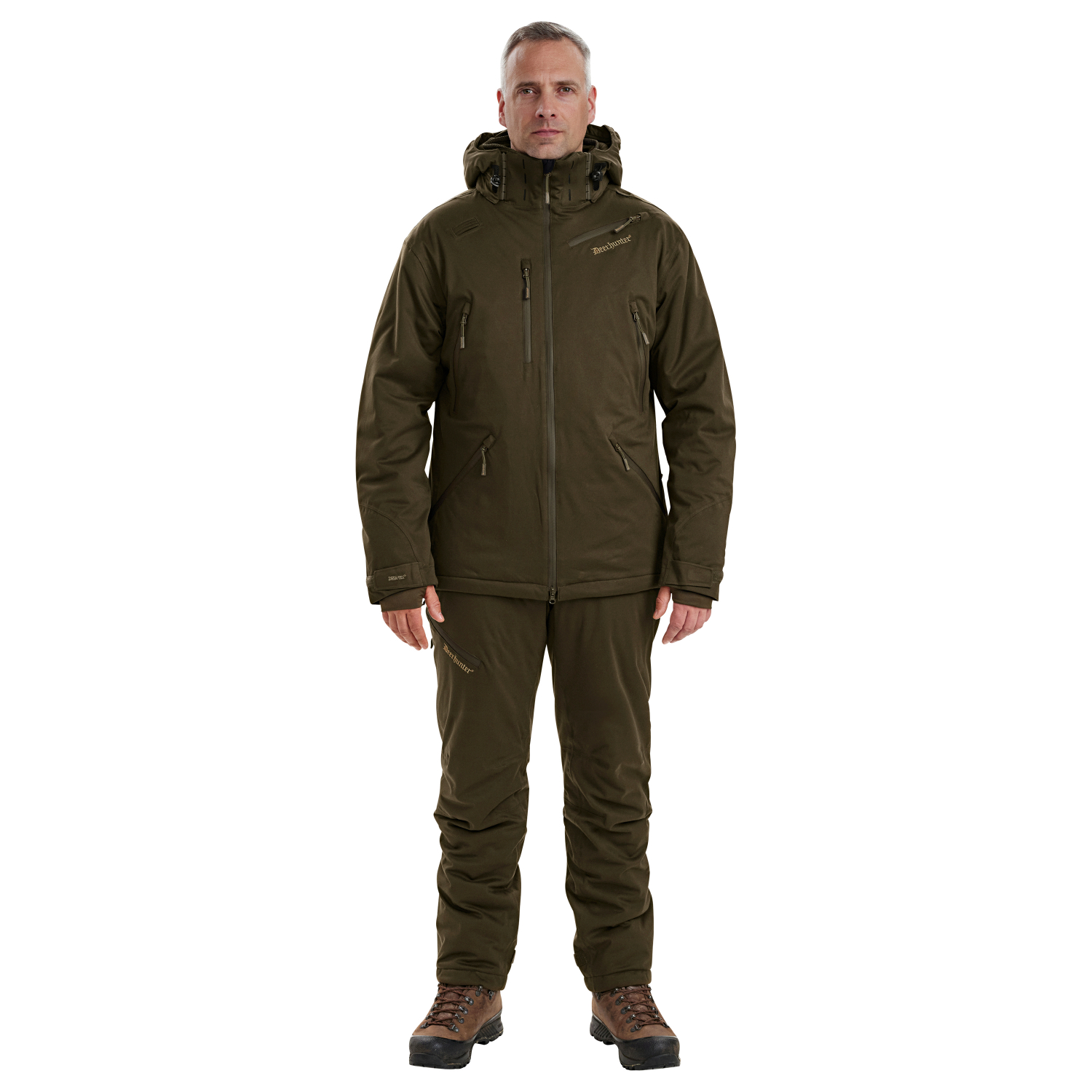 Deerhunter Herren Winterjacke Excape (Oliv) 